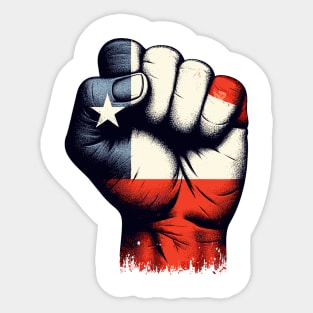 Chile Flag Sticker